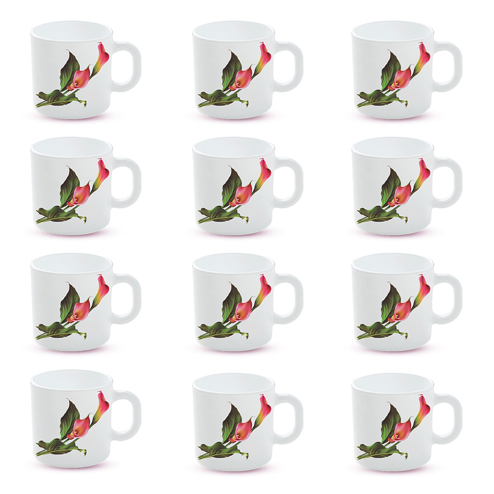 Larah by Borosil Stargazer Mug Set 180 ml x 12