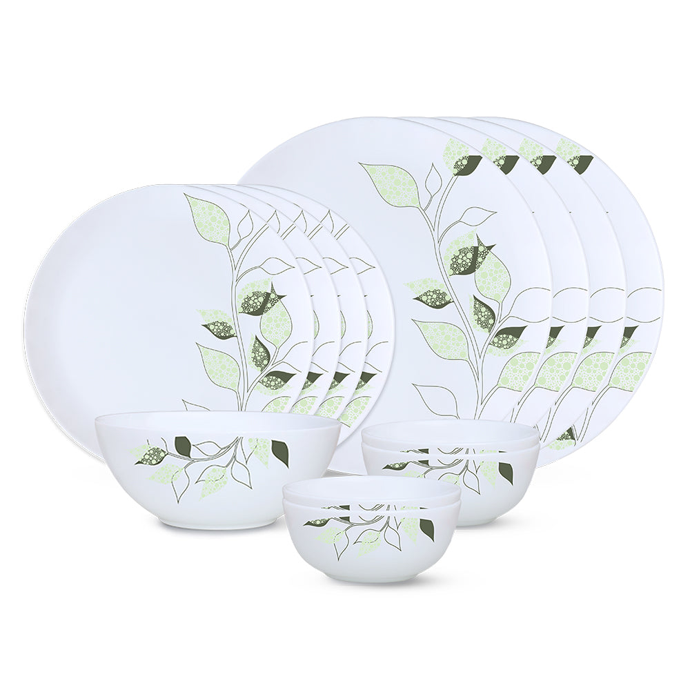 Larah by Borosil, Inca Dinner Set 13 pc Set: Serves 4