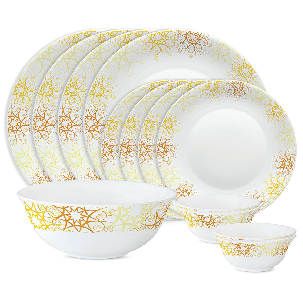 Larah by Borosil, Zoya Dinner Set, 10 pc