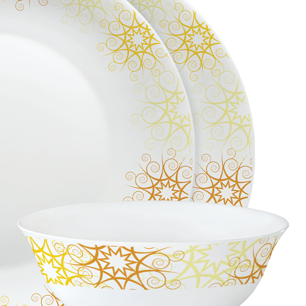 Larah by Borosil, Zoya Dinner Set, 10 pc