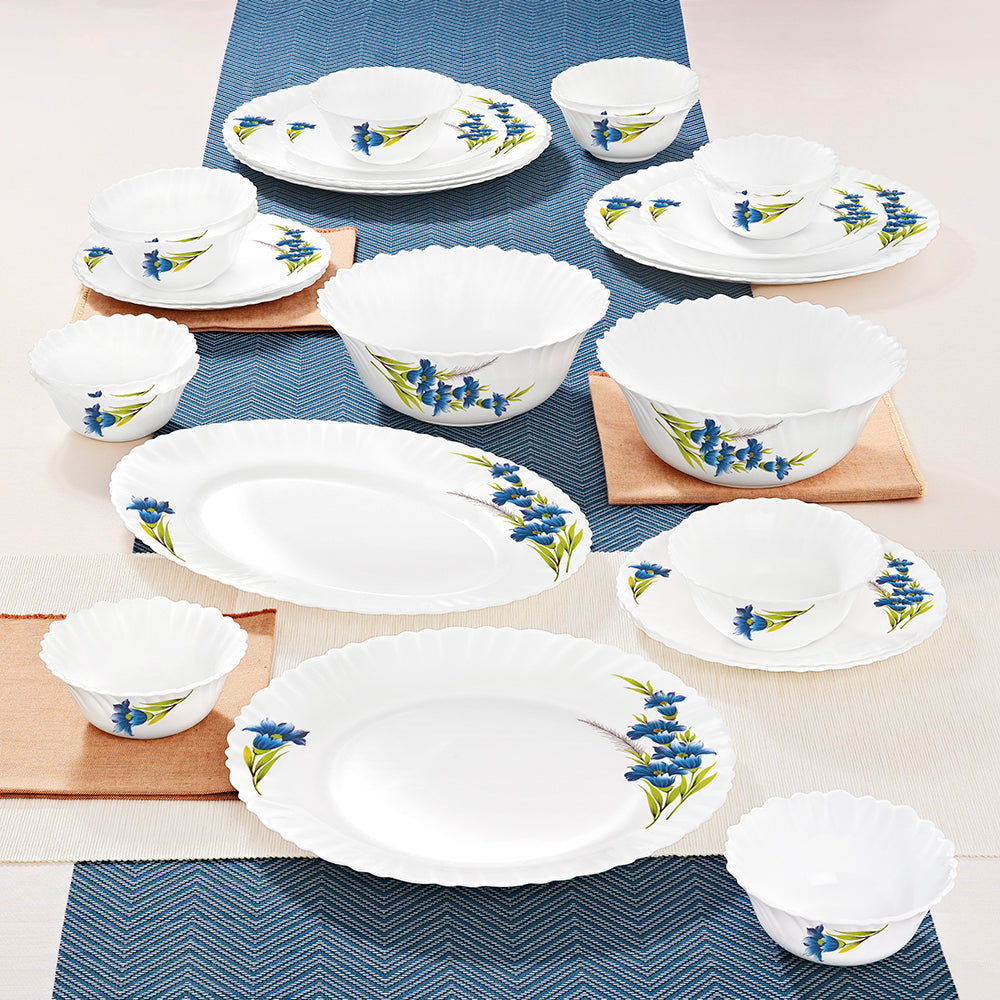 Larah by Borosil Nina Dinner Set 27 pc Set: Serves 6 (Option 1)