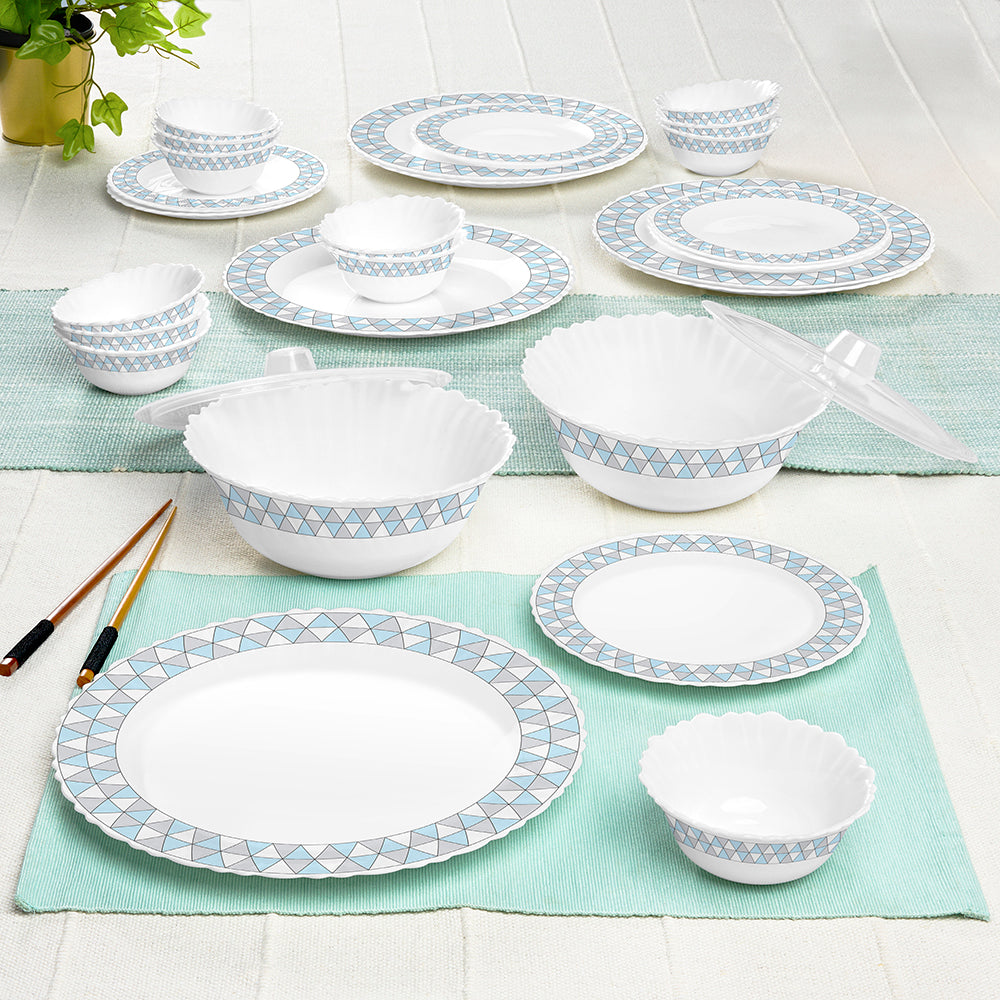 Larah Weave Dinner Set