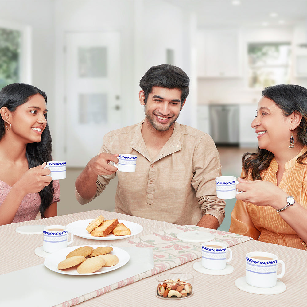 Jazzblue Mug Set 100 ml x 6 (Option 1)