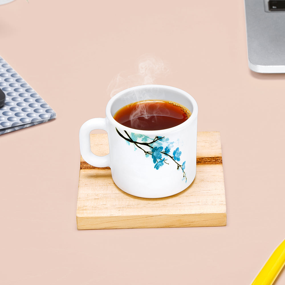 Larah by Borosil Mimosa Mug Set 100 ml x 6