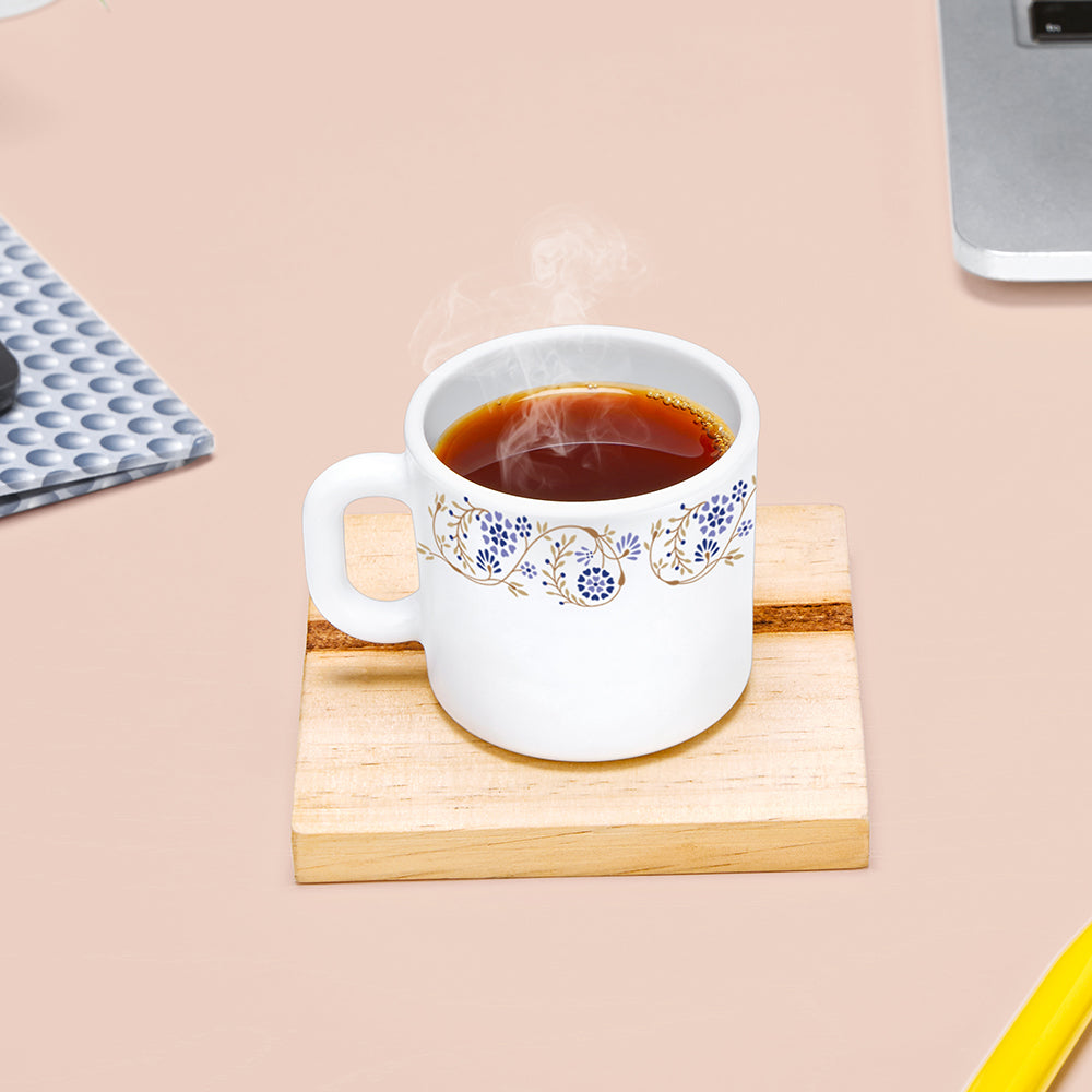 Larah by Borosil Mist Mug Set 100 ml x 6