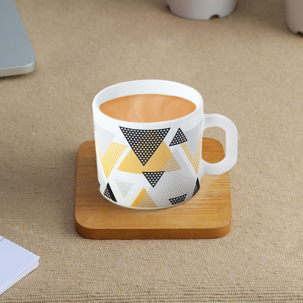 Larah by Borosil Nivaah Mug Set 100 ml x 6
