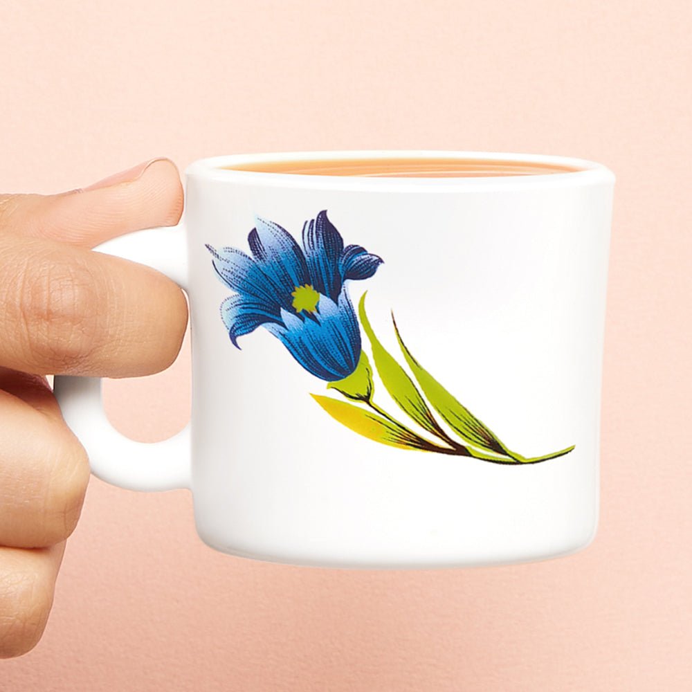 Larah by Borosil Nina Mug Set 100 ml x 6