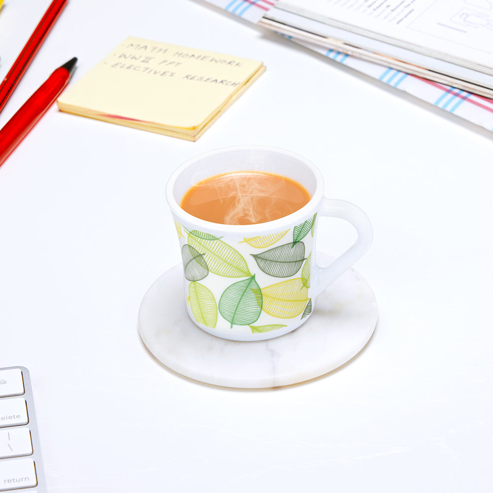 Larah by Borosil Crysta Noma Mug Set 100 ml x 6