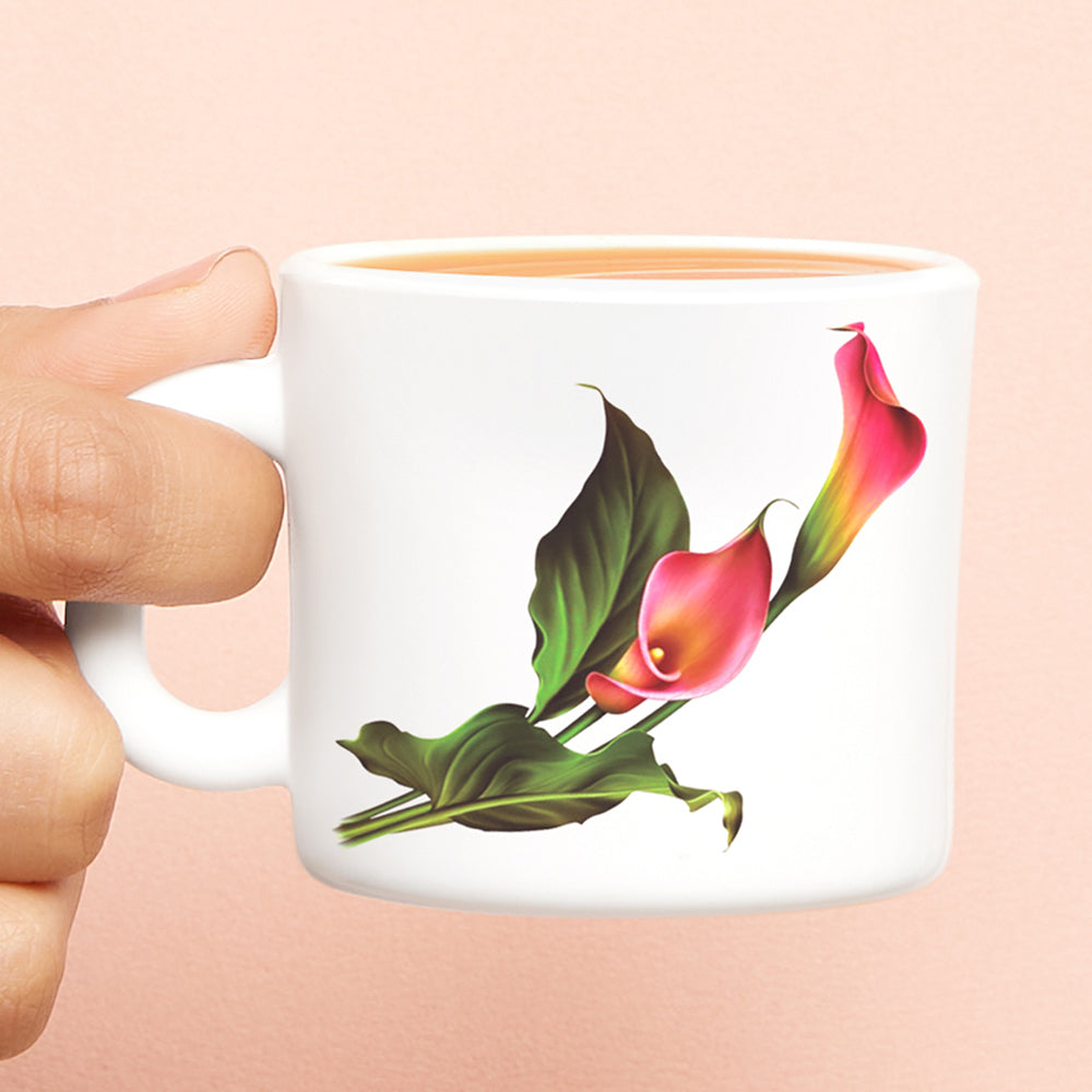 Larah by Borosil Stargazer Mug Set 100 ml x 6