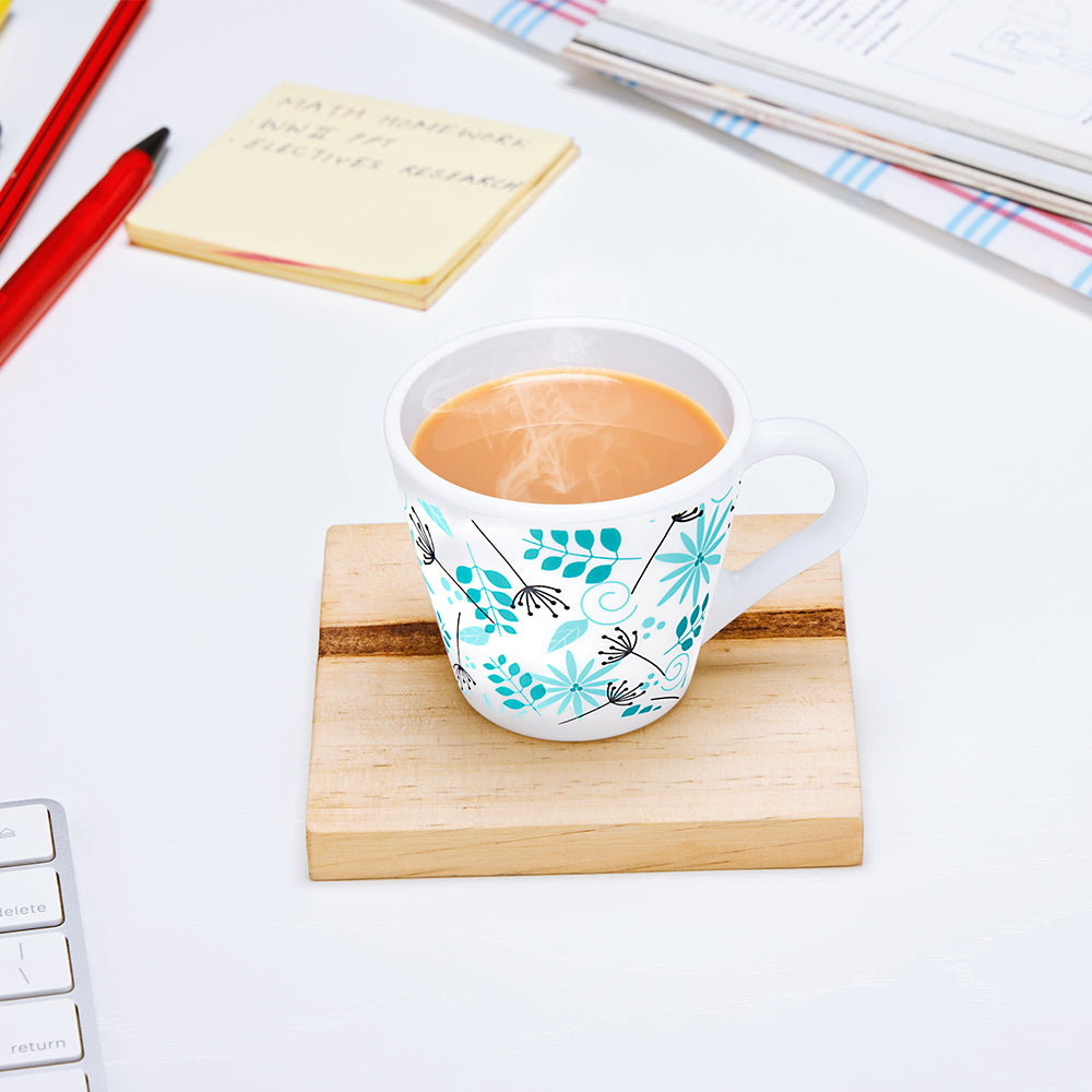 Larah by Borosil Novelty Stardust Mug Set 110 ml x 6