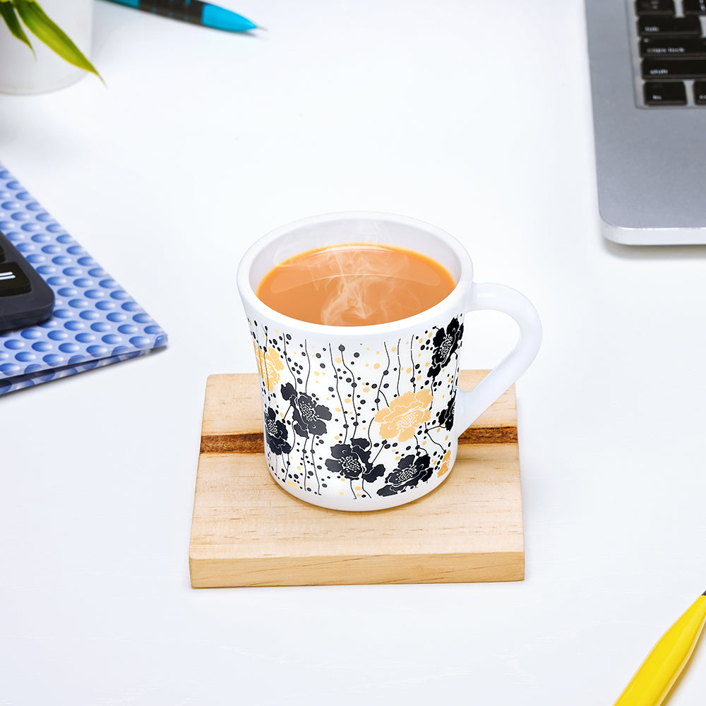 Larah by Borosil Crysta Dreamer Mug Set 160 ml x 6