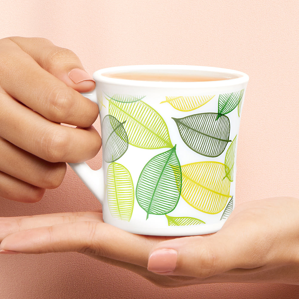 Larah by Borosil Crysta Noma Mug Set 160 ml x 6