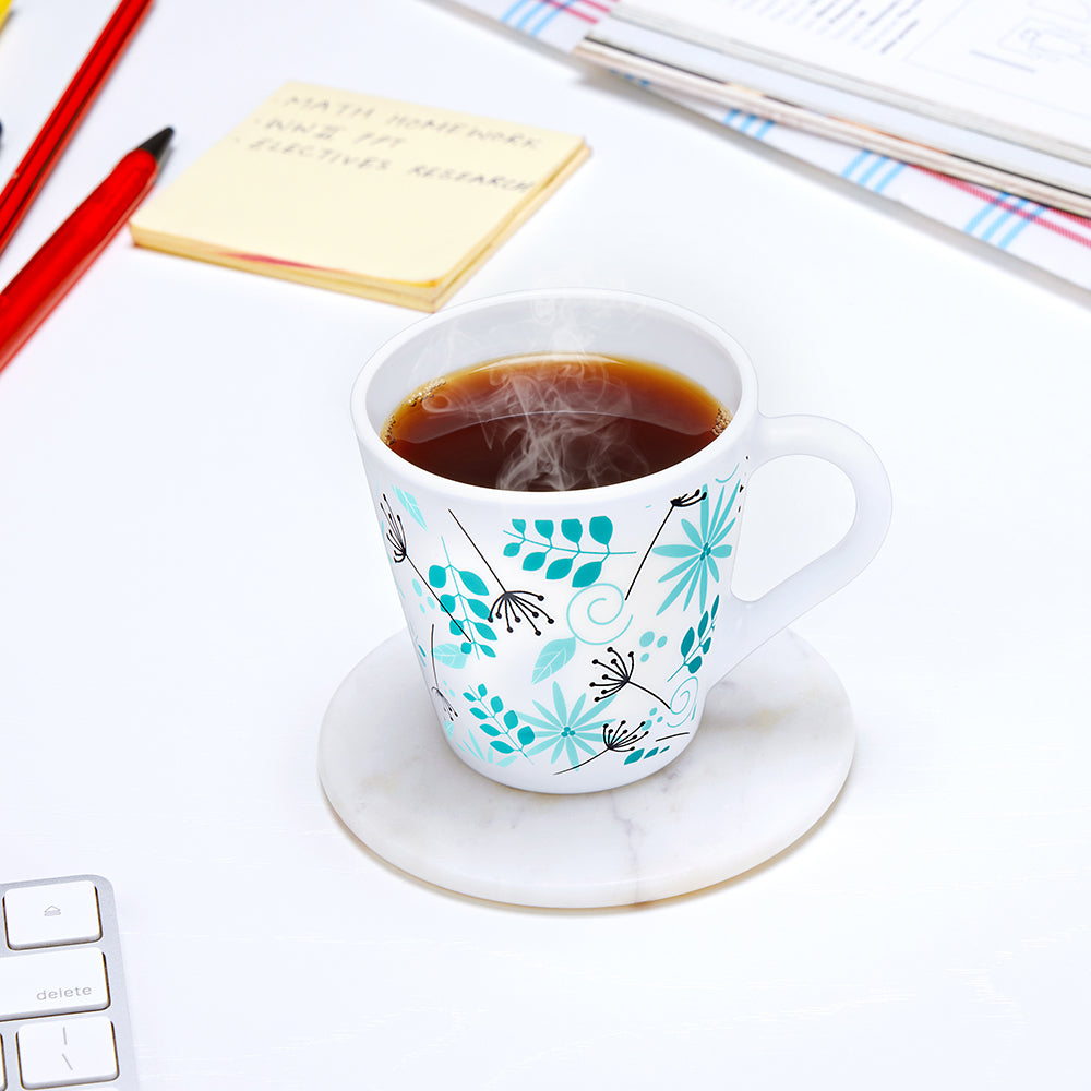 Larah by Borosil Novelty Stardust Mug Set 160 ml x 6