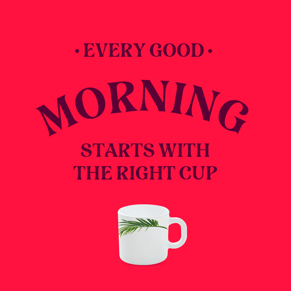 Crescent Mug Set 180 ml x 6