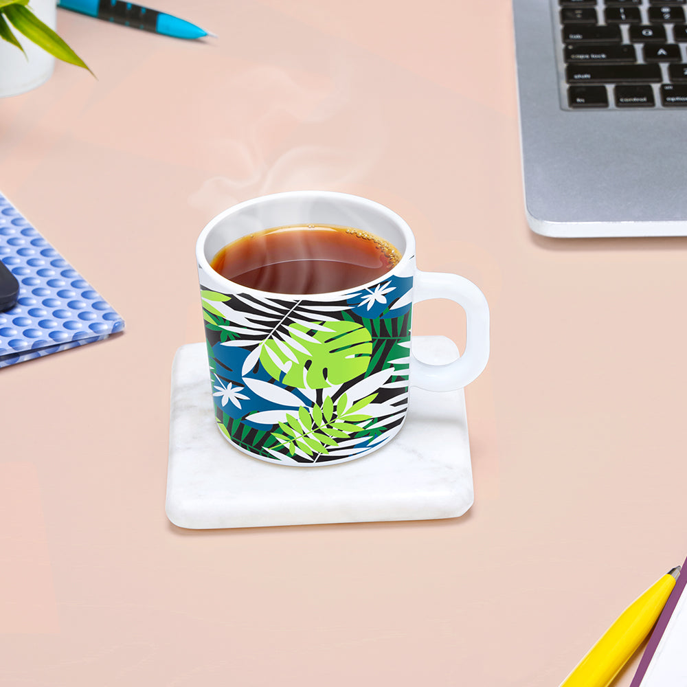 Larah by Borosil Forest Mug Set 180 ml x 6