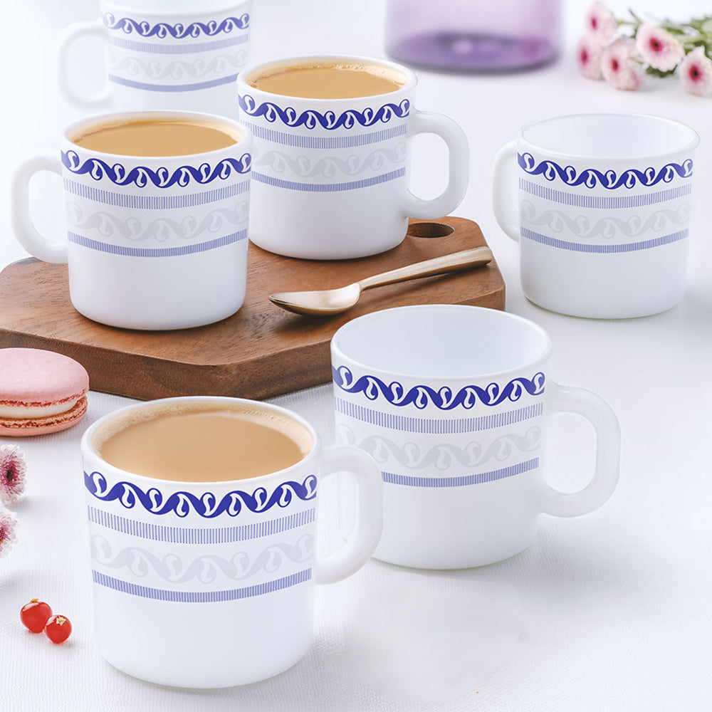 Jazzblue Mug Set 180 ml x 6 (Option 1)