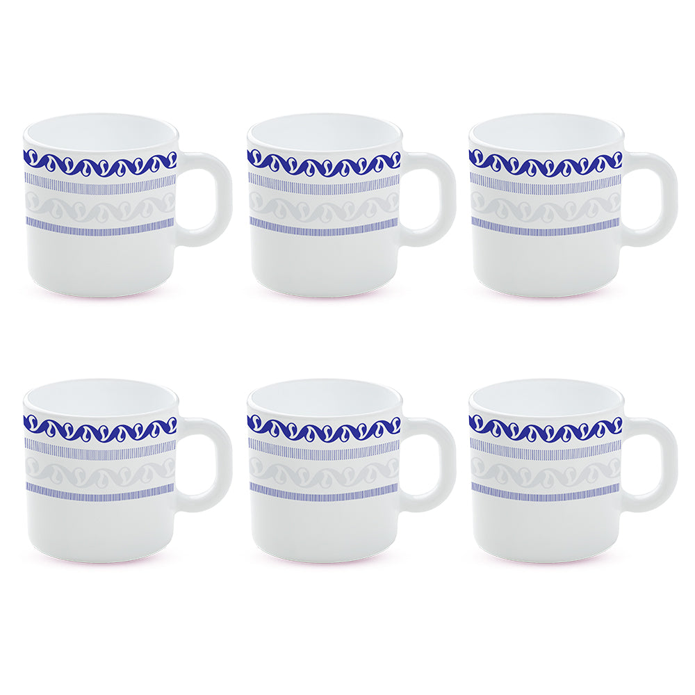 Jazzblue Mug Set 180 ml x 6 (Option 1)
