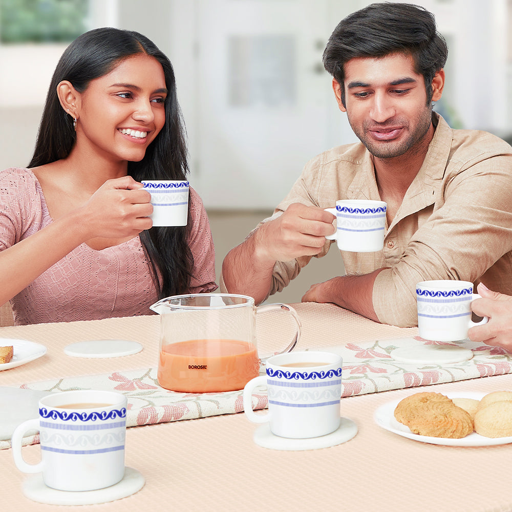 Jazzblue Mug Set 180 ml x 6 (Option 1)
