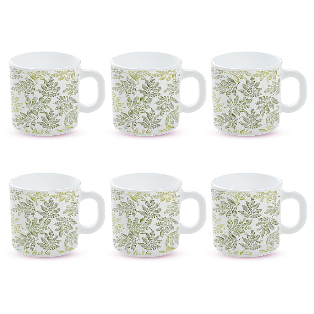 Larah by Borosil Maria Mug Set 180 ml x 6