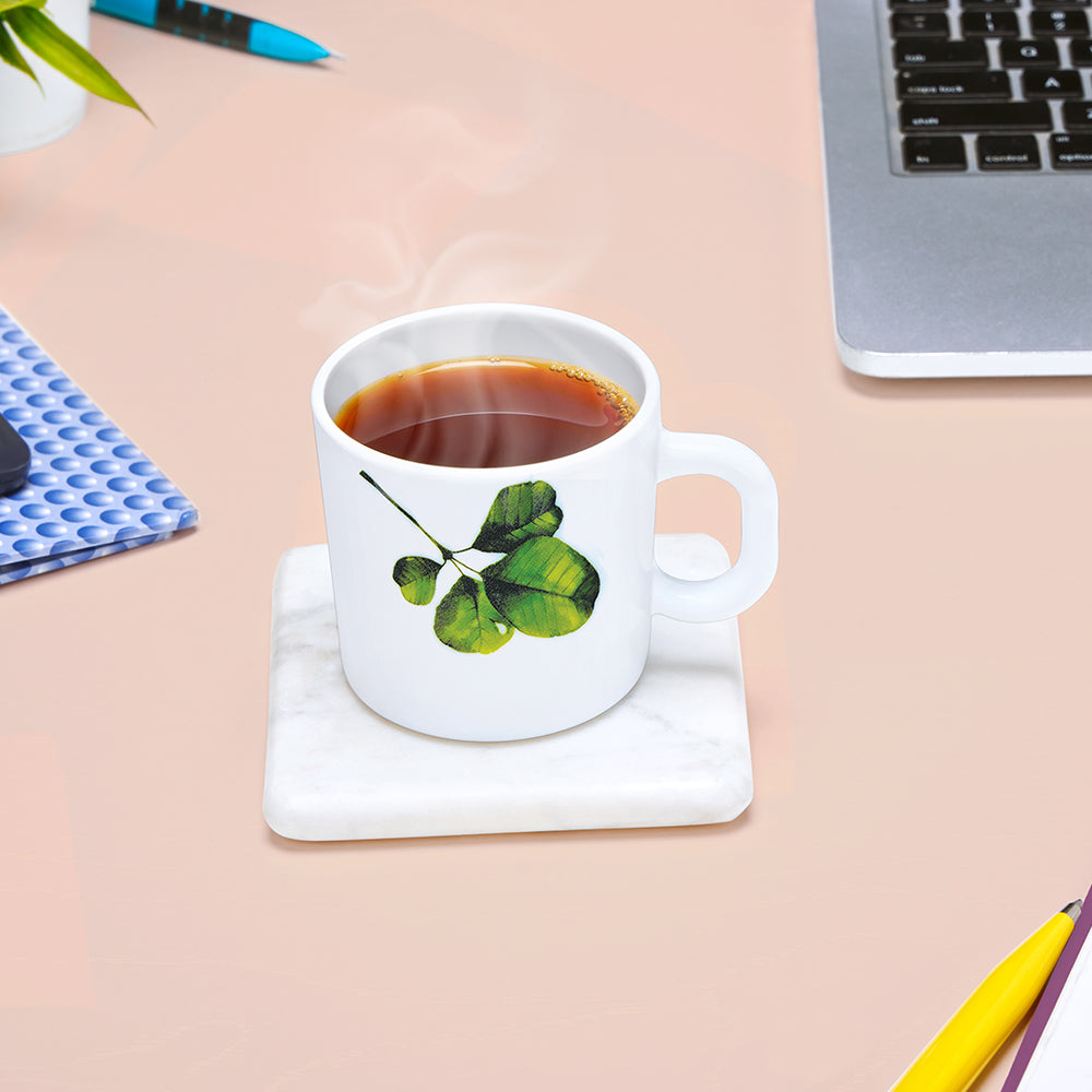 Larah by Borosil Oval Mug Set 180 ml x 6