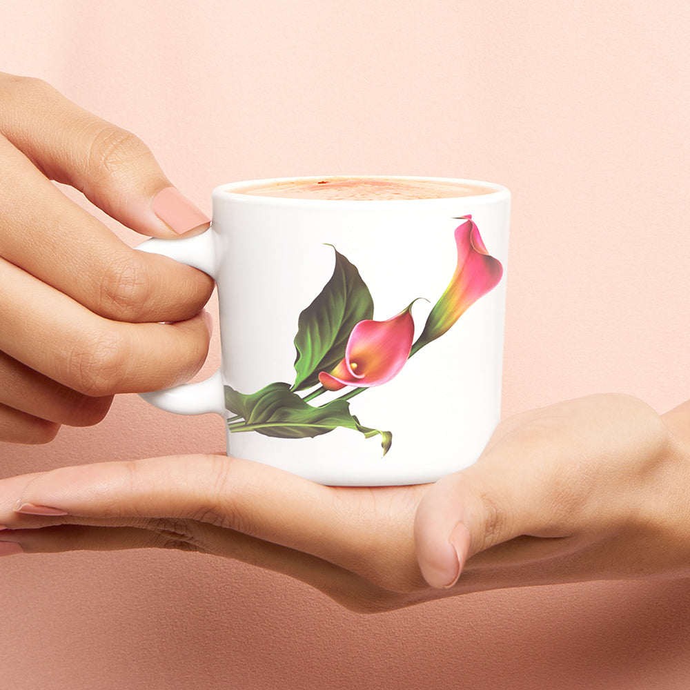 Larah by Borosil Stargazer Mug Set 180 ml x 6