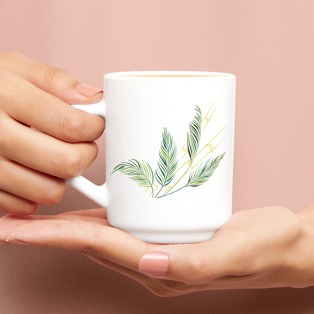 Larah by Borosil Breeze Mug Set 240 ml x 6