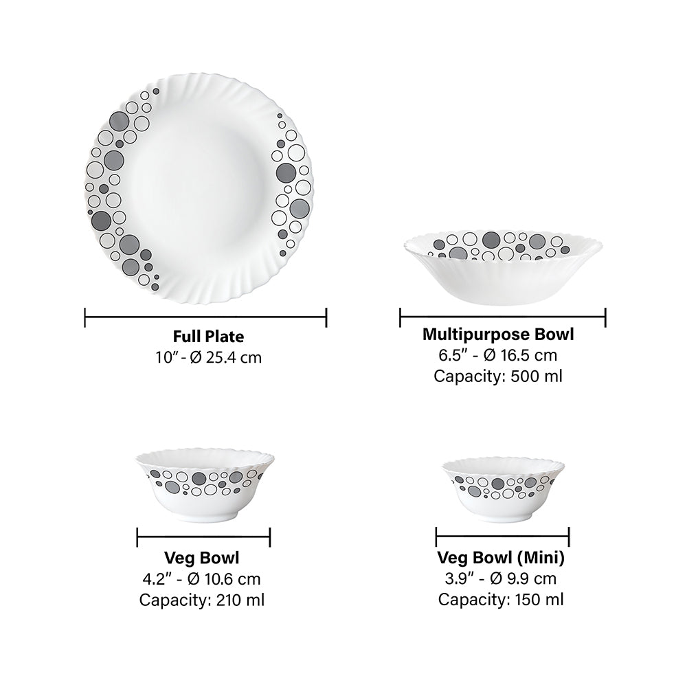 Larah Luna 19 pc Dinner Set