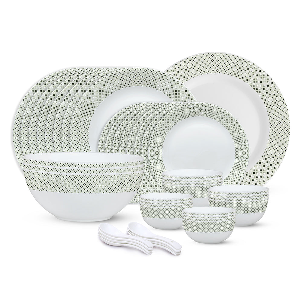 Larah by Borosil, Corsica Dinner Set, 44 pc