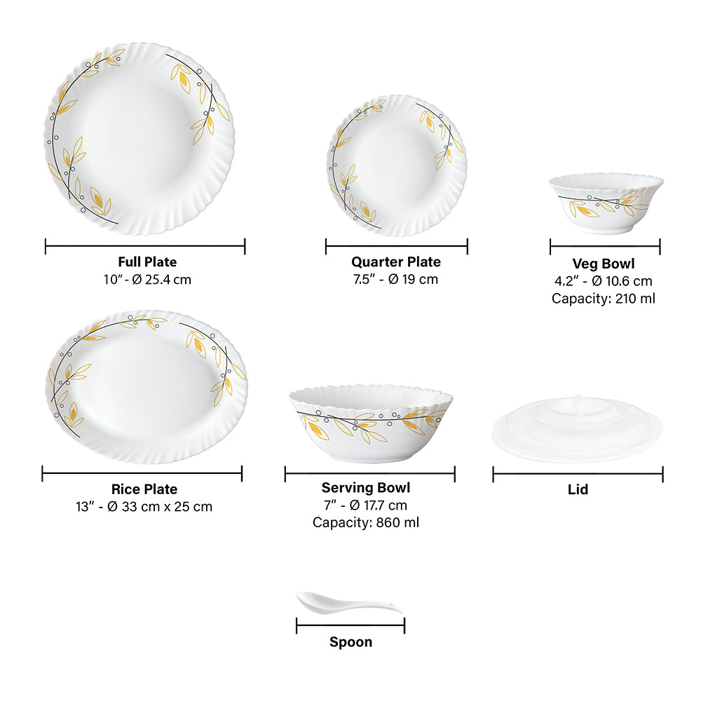 Larah Bella 47 pc Dinner Set
