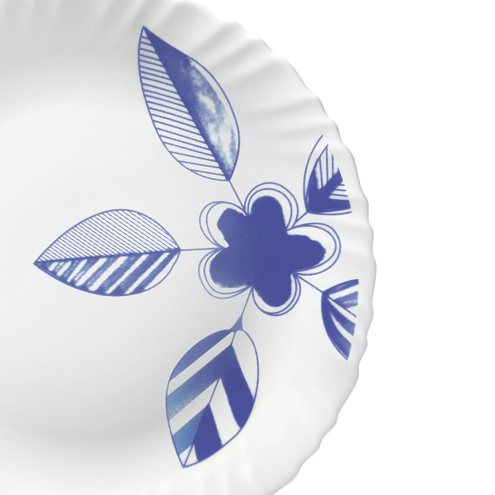 Larah by Borosil Morning Glory 47 pc Dinner Set