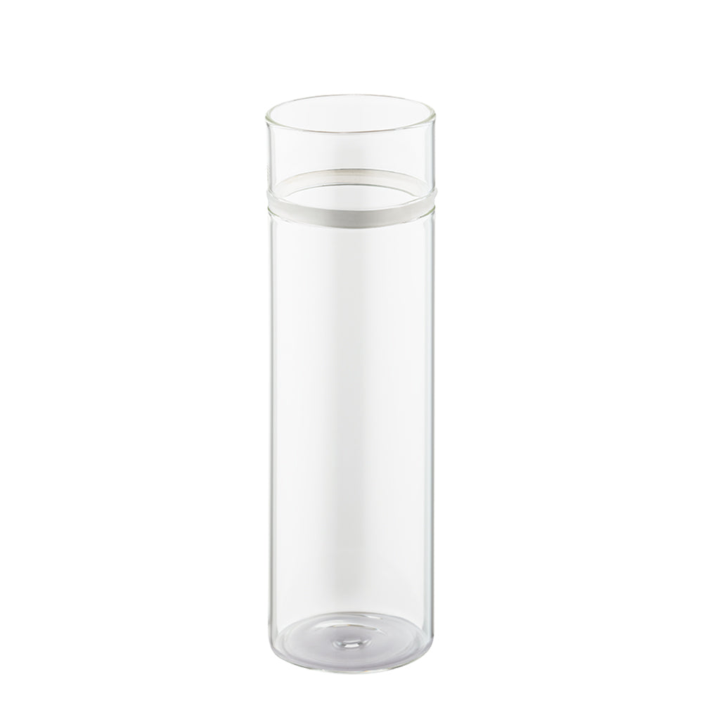Borosil Glass Strong Green Bottle, 450ml