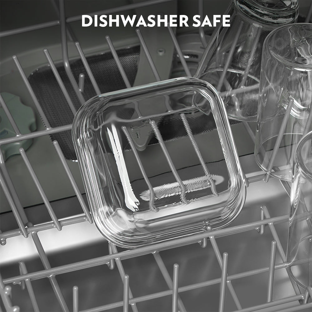 Prime Square Glass Lunchbox