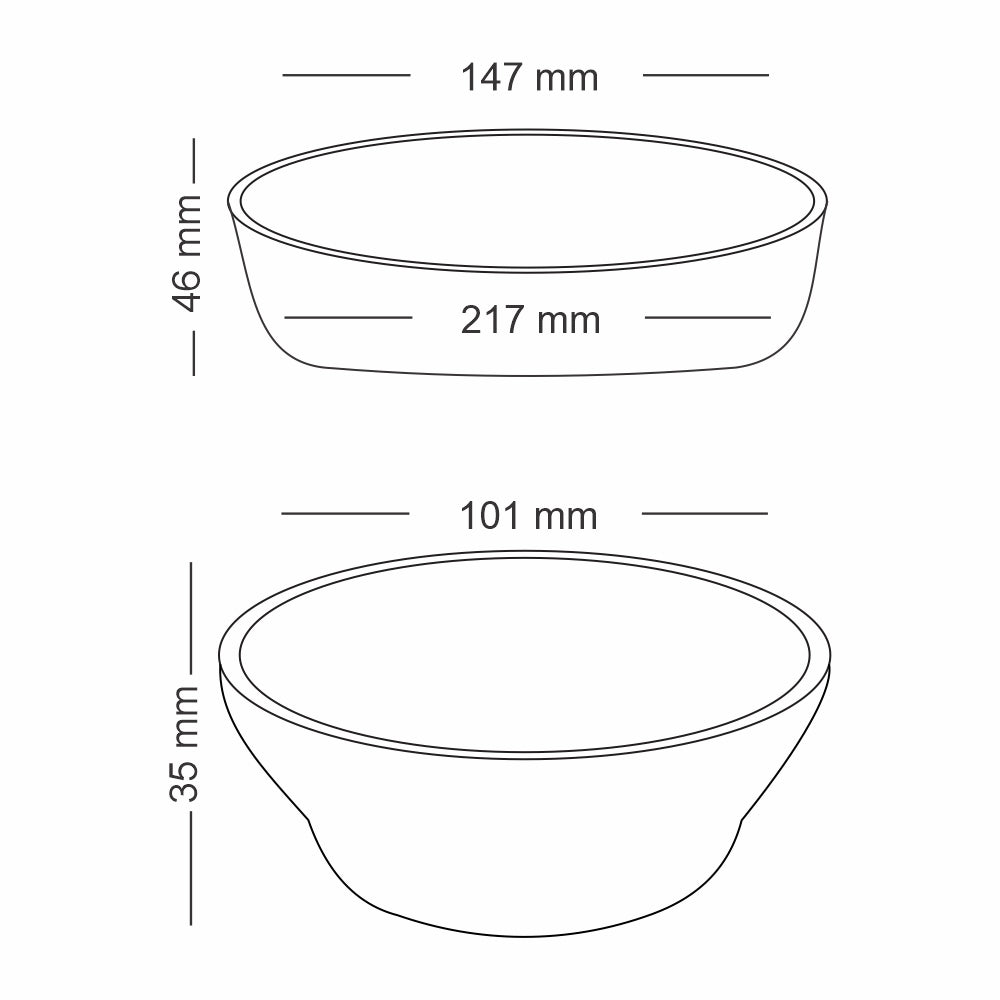 Borosil Venus Dessert Set