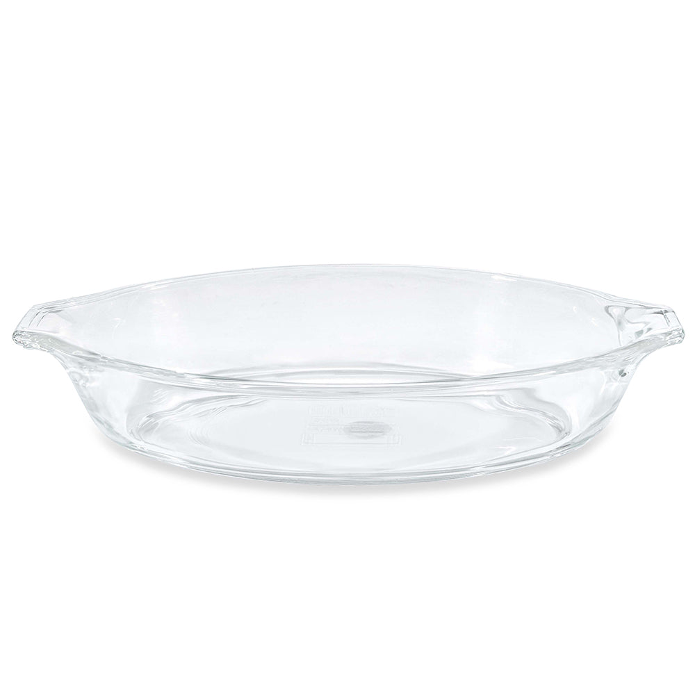 Borosil Oval Baking Dish w Handle, 340ml