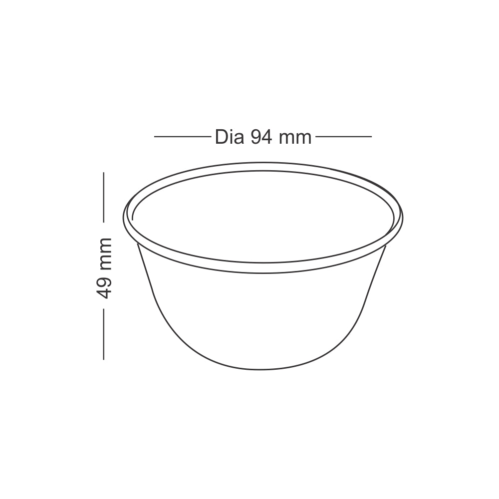 Borosil Dessert Set, Dish + 6 Dessert Katoris