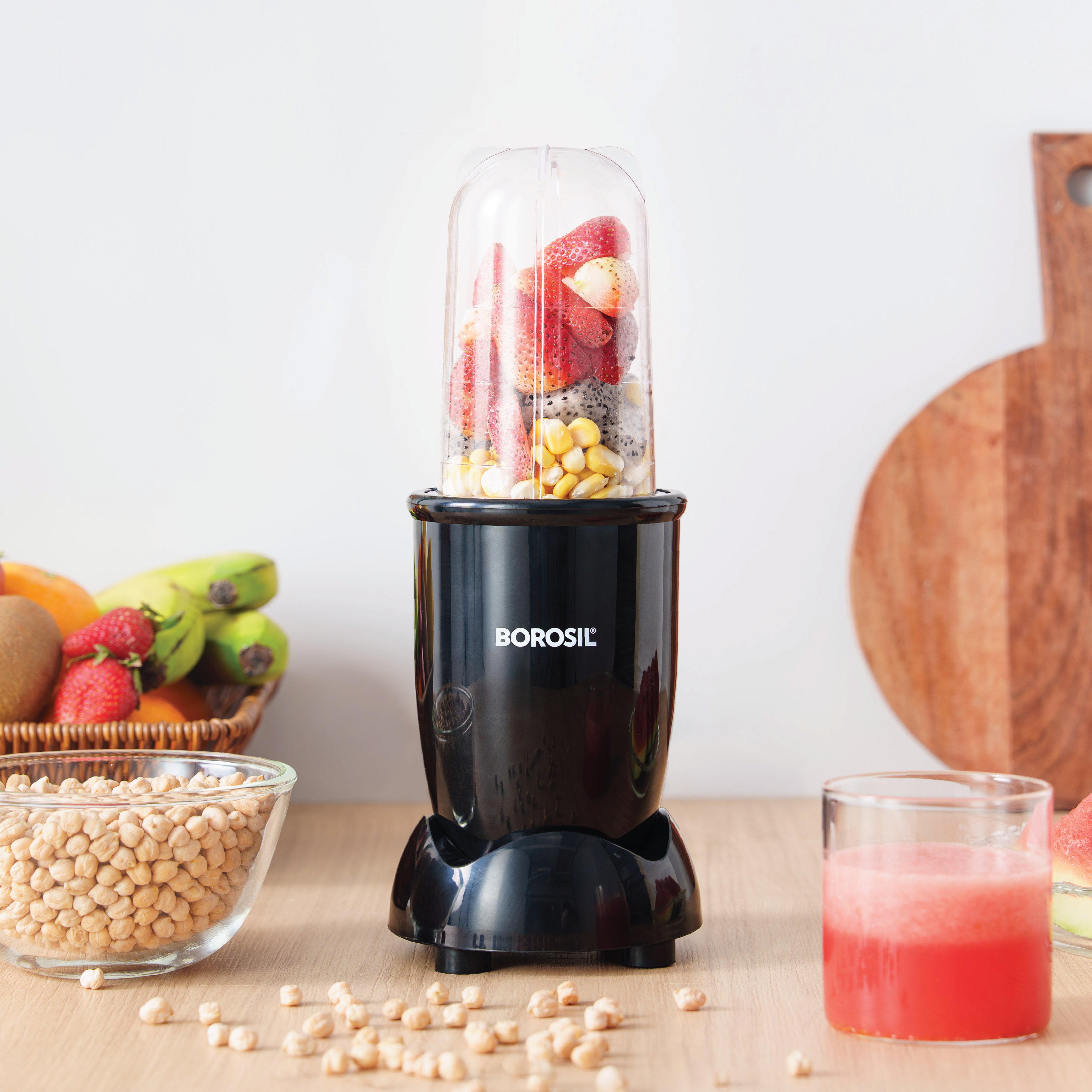 Garam Masala Grinder Indian Spice Blender Borosil NutriFresh