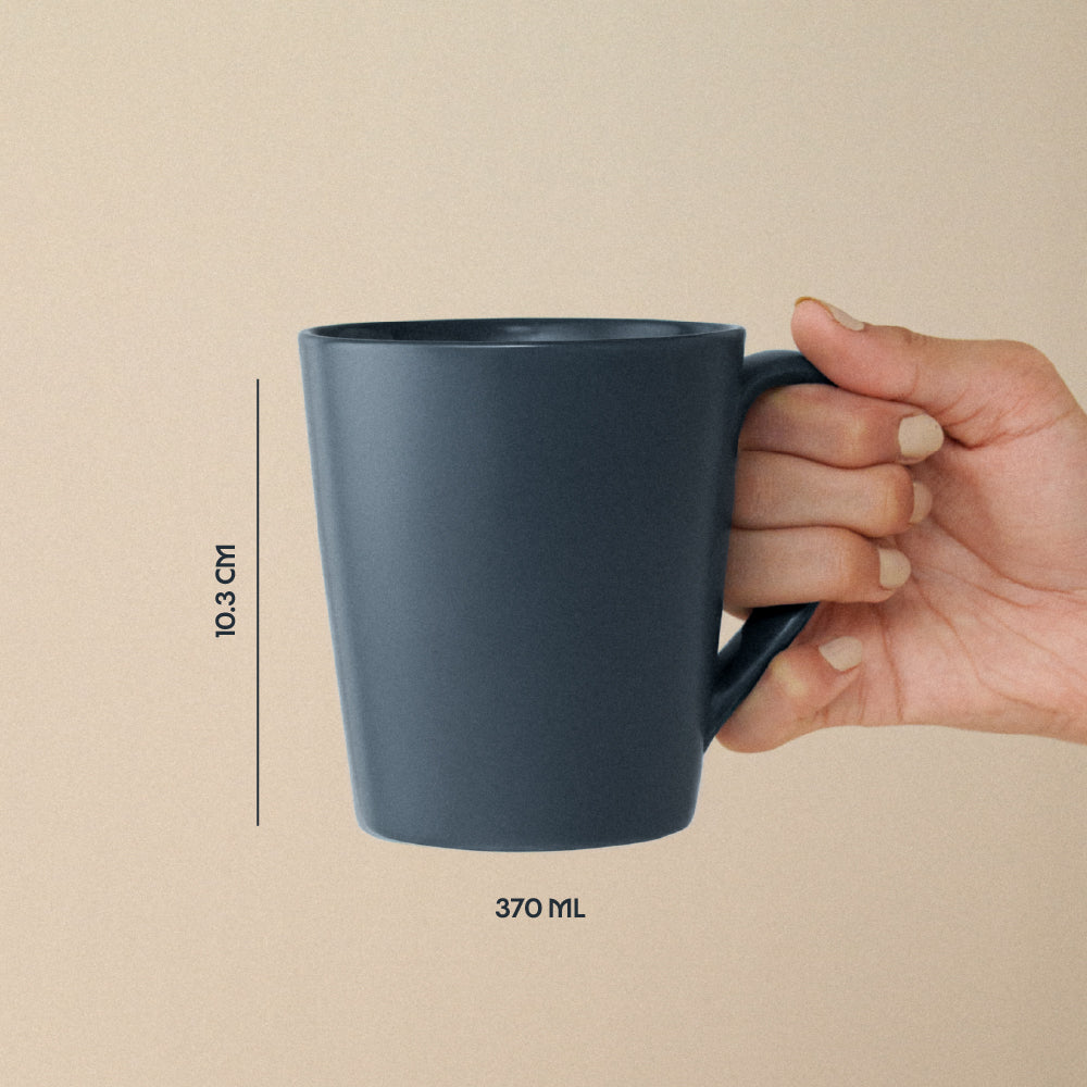 Porcelia Haven Mug, Denim - Set of 2