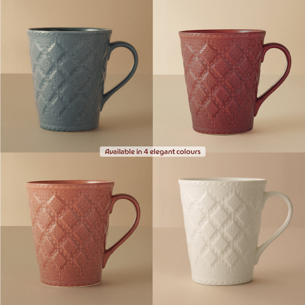 Porcelia Velvetto Mug, Terra - Set of 2