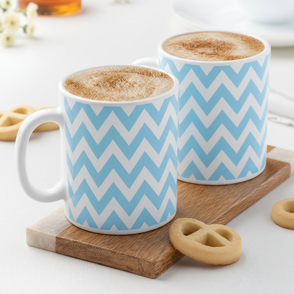 Larah Sky Waves Mug Set