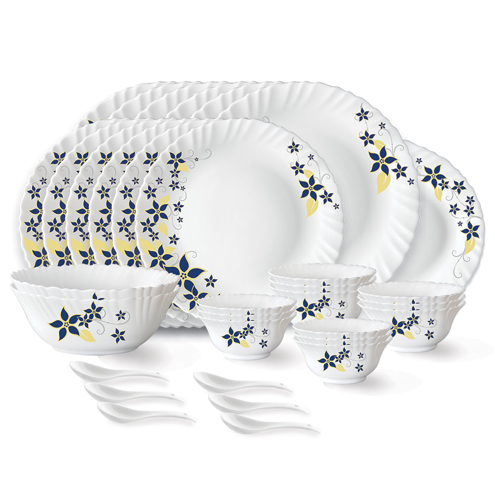 Larah by Borosil Viva Dinner Set, 10 pc