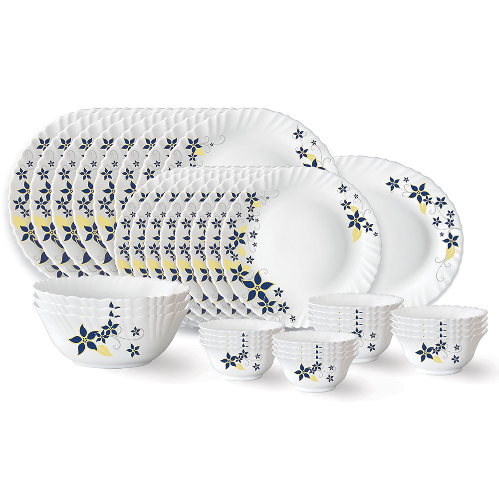 Larah by Borosil Viva Dinner Set, 10 pc