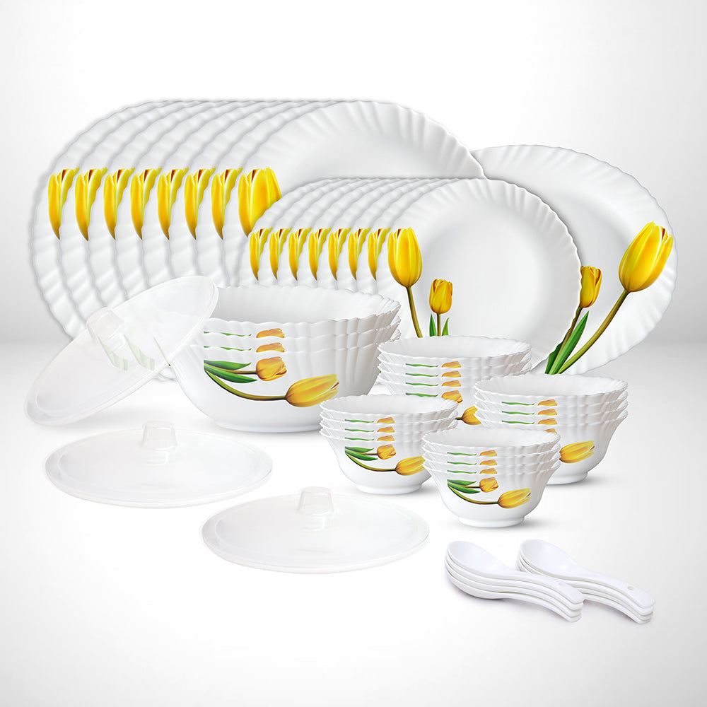Larah by Borosil Lyana Dinner Set, 27 pc