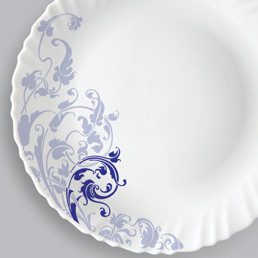 Larah by Borosil Blue Eve Dinner Set, 23 pc