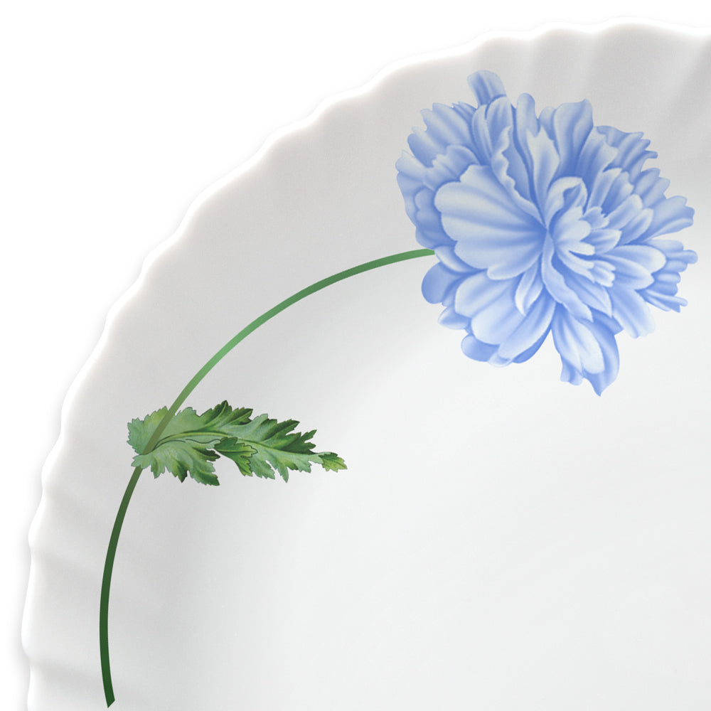 Larah by Borosil Blue Mist Dinner Set, 27 pc