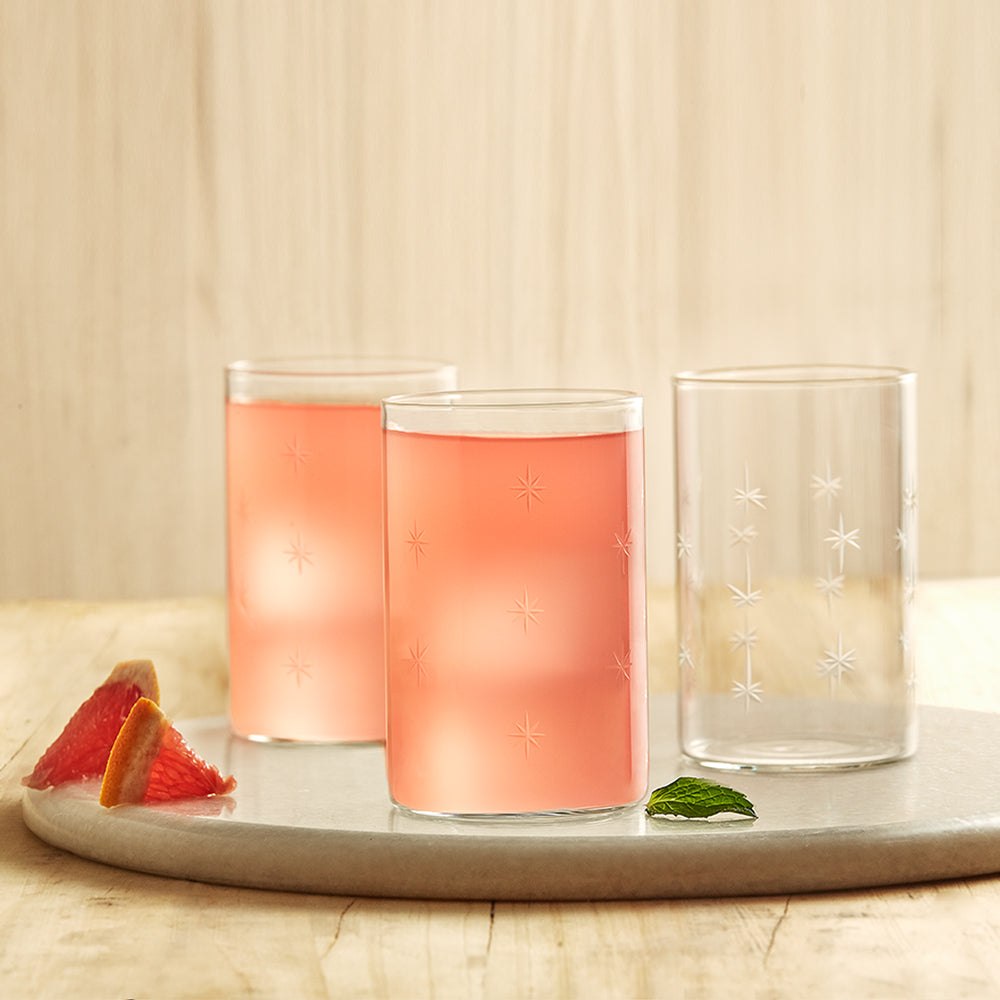 Borosil Galaxy Glass, Set of 6, 295ml