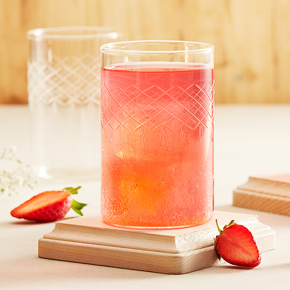 Borosil Bracelet Glass, Set of 6, 295ml