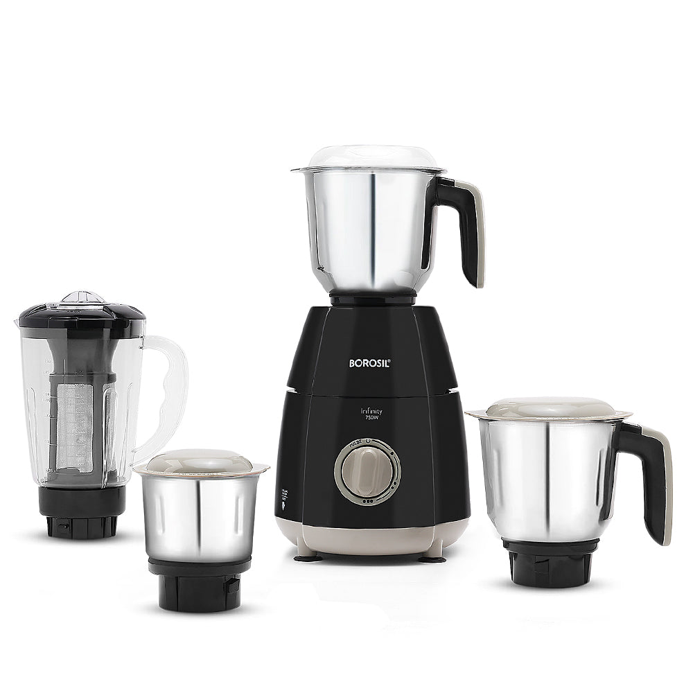 My Borosil Mixer Grinders Borosil Infinity Mixer Grinder, 4 Jars