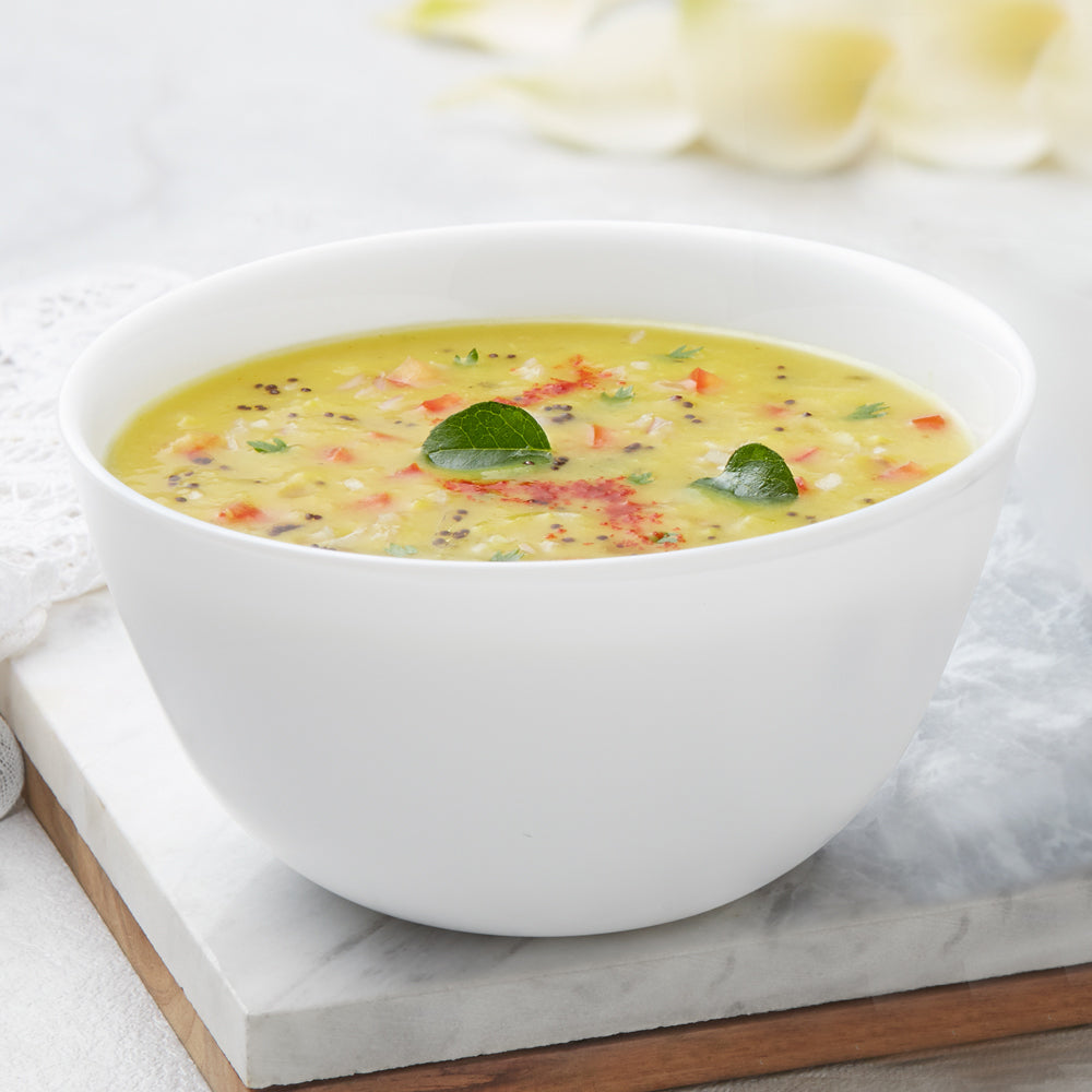 Larah by Borosil White Mixing n Serving Bowl, 500ml
