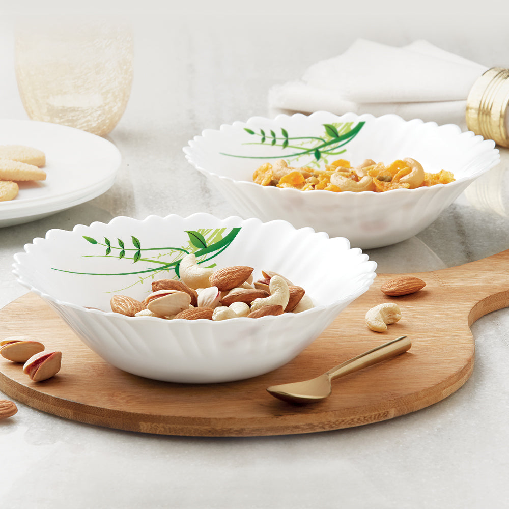 Green Herbs Multipurpose Bowl, 4 pc Set