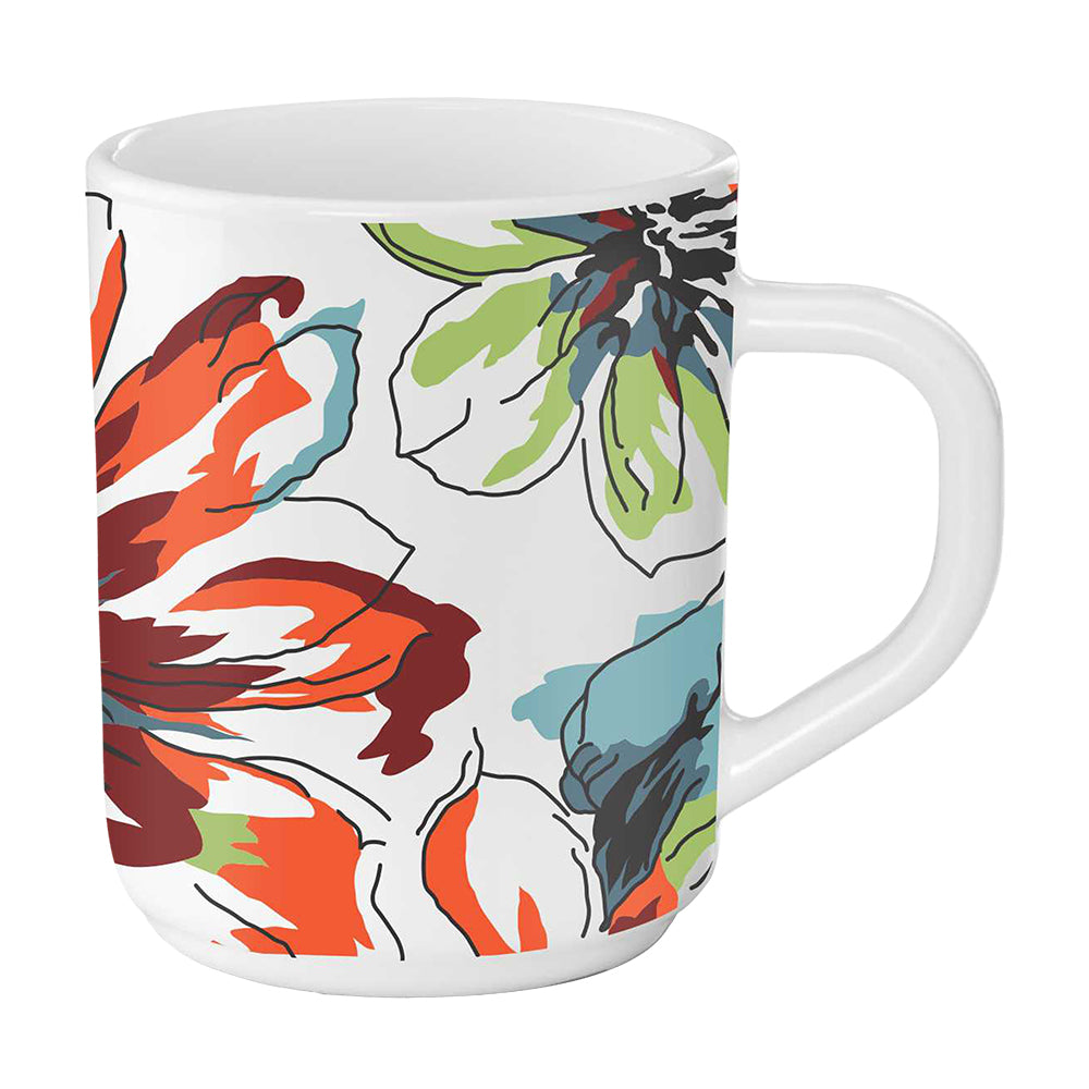 Larah by Borosil Bali Mug Set, 240ml x 2